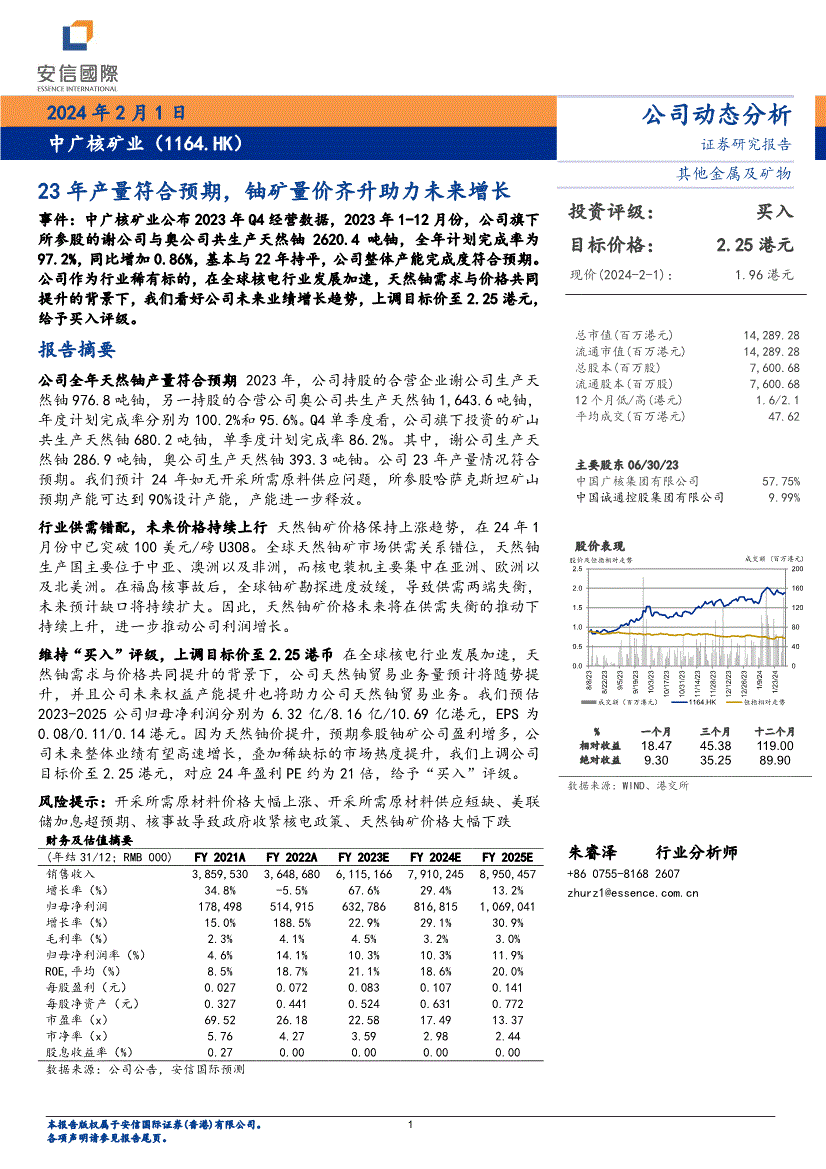 信国际-中广核矿业CQ9电子平台安